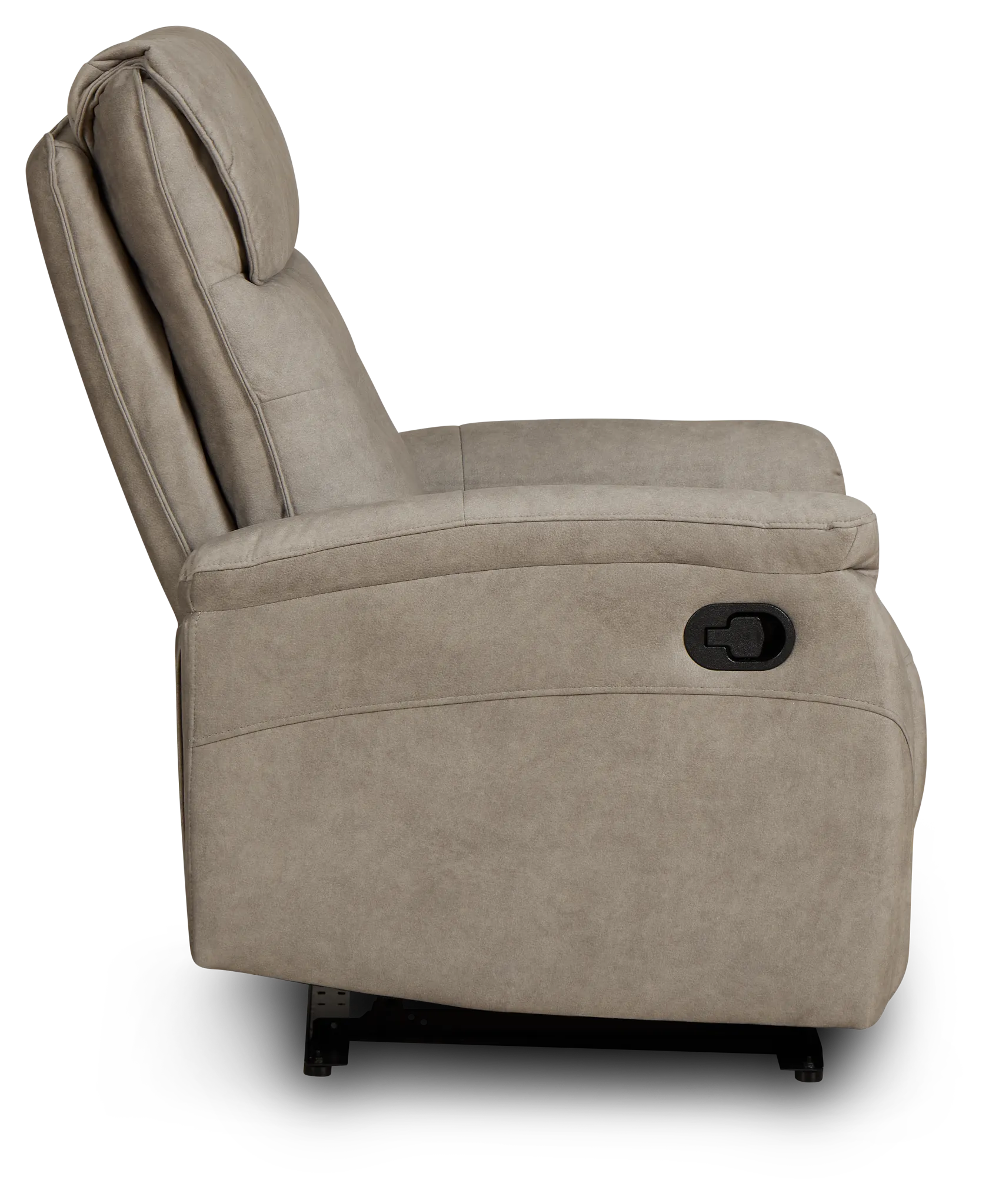 Ryder Beige Micro Recliner