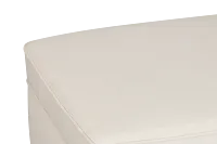 Tate Light Beige Fabric Ottoman