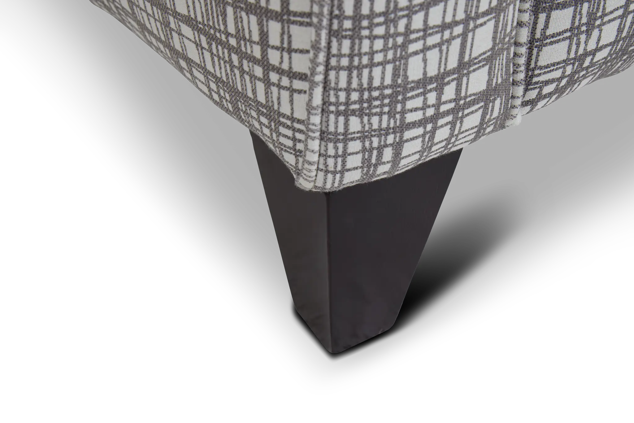 Hugo Gray Fabric Accent Chair Hugo Gray Fabric Accent Chair