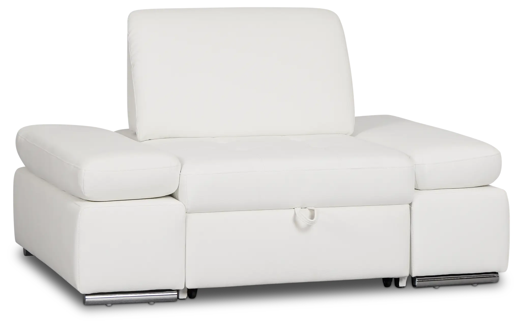 Eden White Micro Chair Pull-up Sleeper Eden White Micro Chair Pull-up Sleeper