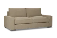 Edgewater Elite Taupe 84" Sofa W/ 2 Cushions