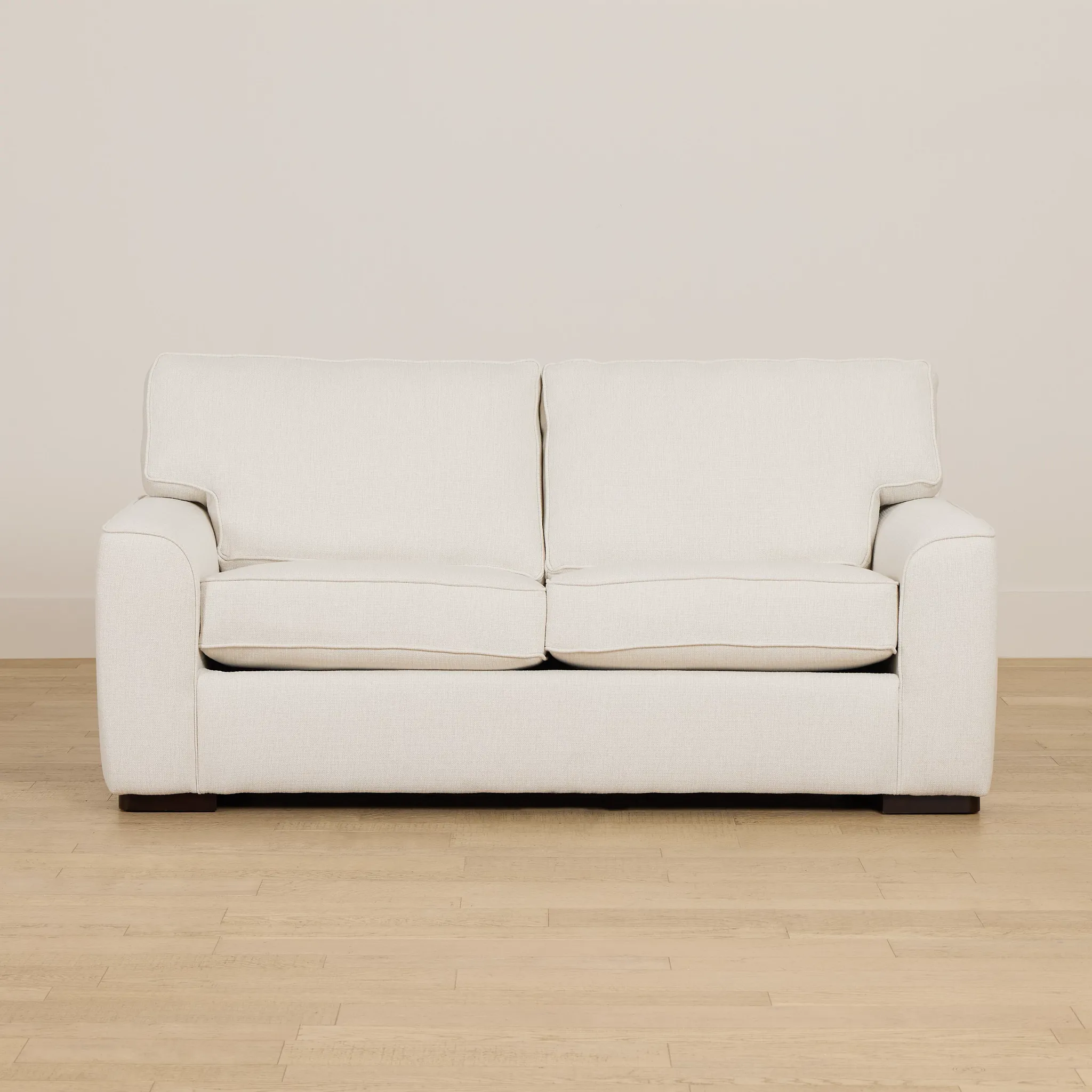 Sinclair Light Beige Fabric Cooling Memory Foam Sleeper