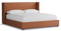 Captiva Sutton Orange 48" Upholstered Shelter Bed