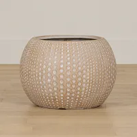 Spotti Light Brown Medium Planter