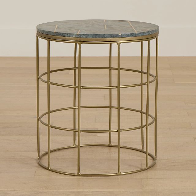 Aspen Green Accent Table