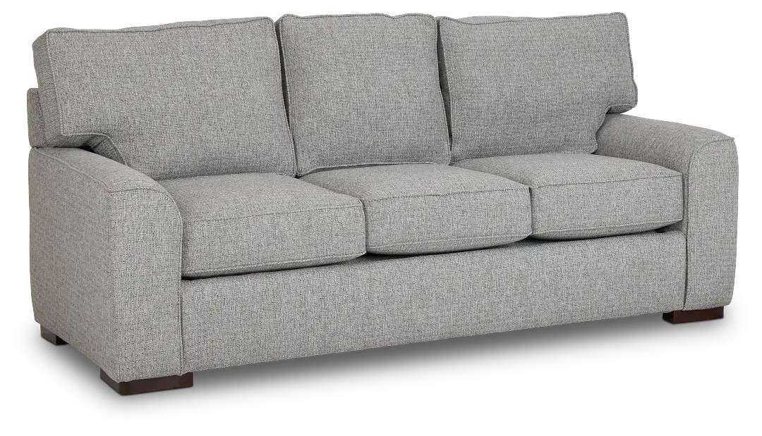 Austin Gray Fabric Memory Foam Sleeper Austin Gray Fabric Memory Foam Sleeper