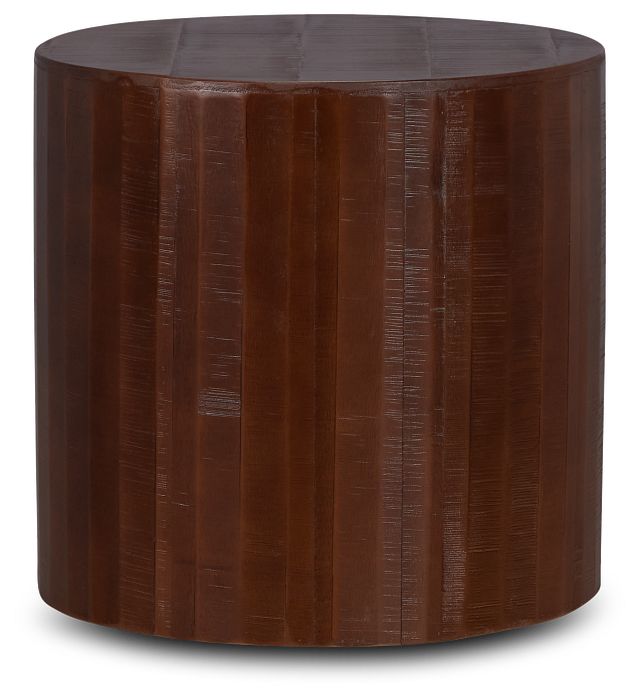 Branson Mid Tone Round End Table