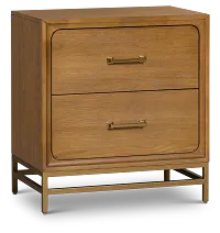 Provo Mid Tone Drawer Nightstand