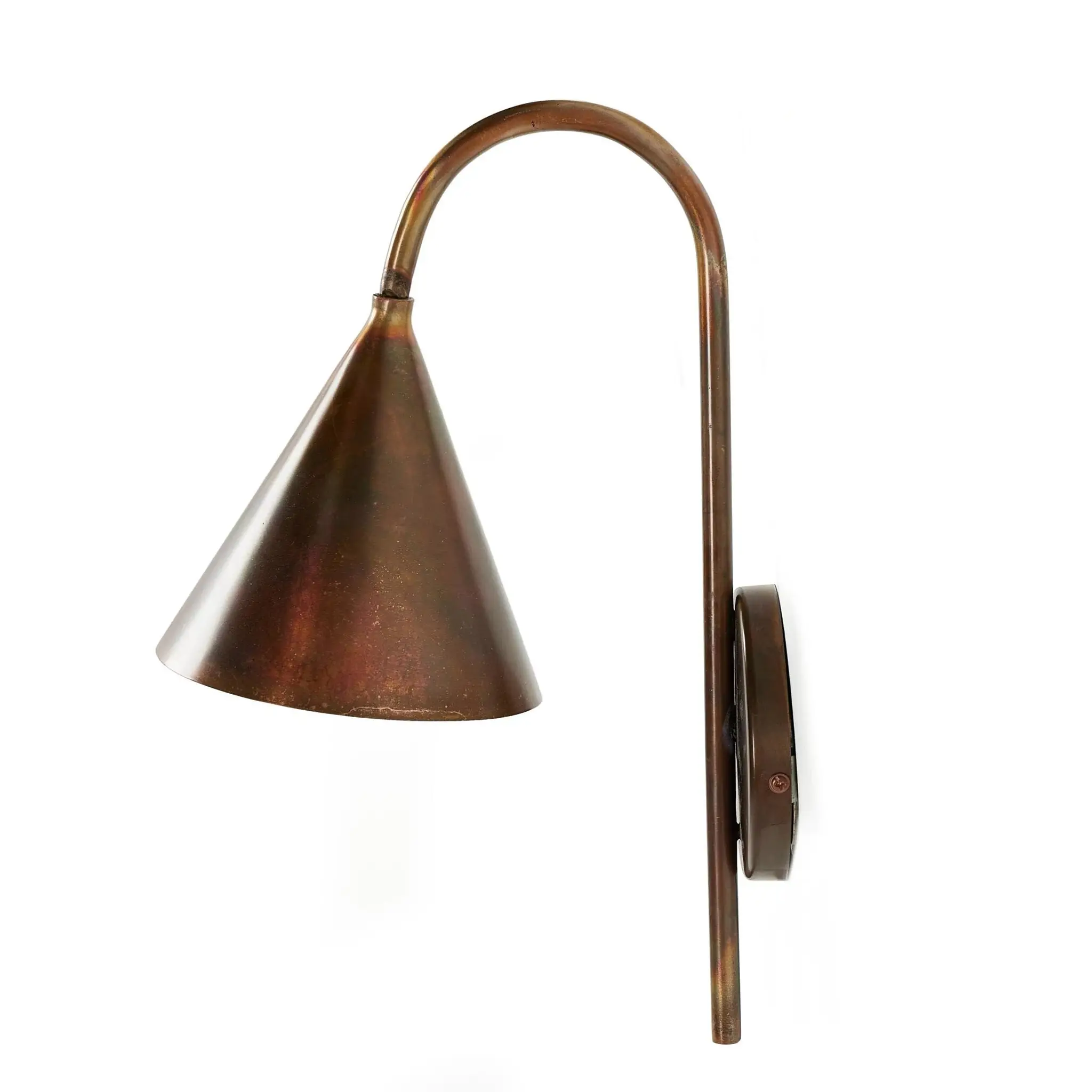 Four Hands Nandi Copper Electrical Sconce Four Hands Nandi Copper Electrical Sconce