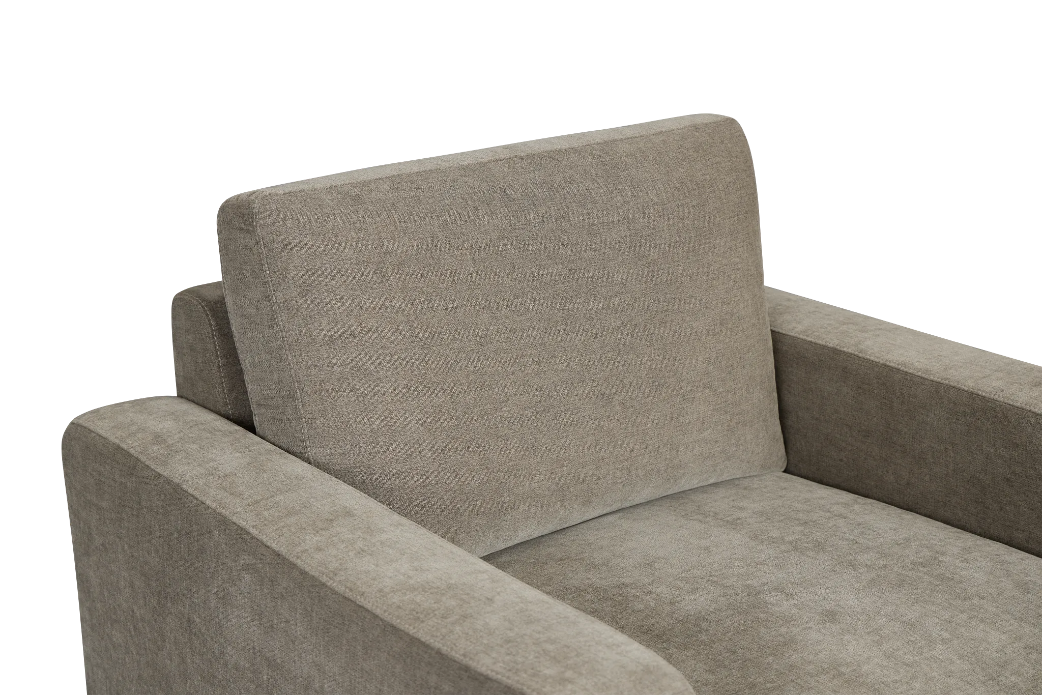 Addie Gray Fabric Swivel Chair
