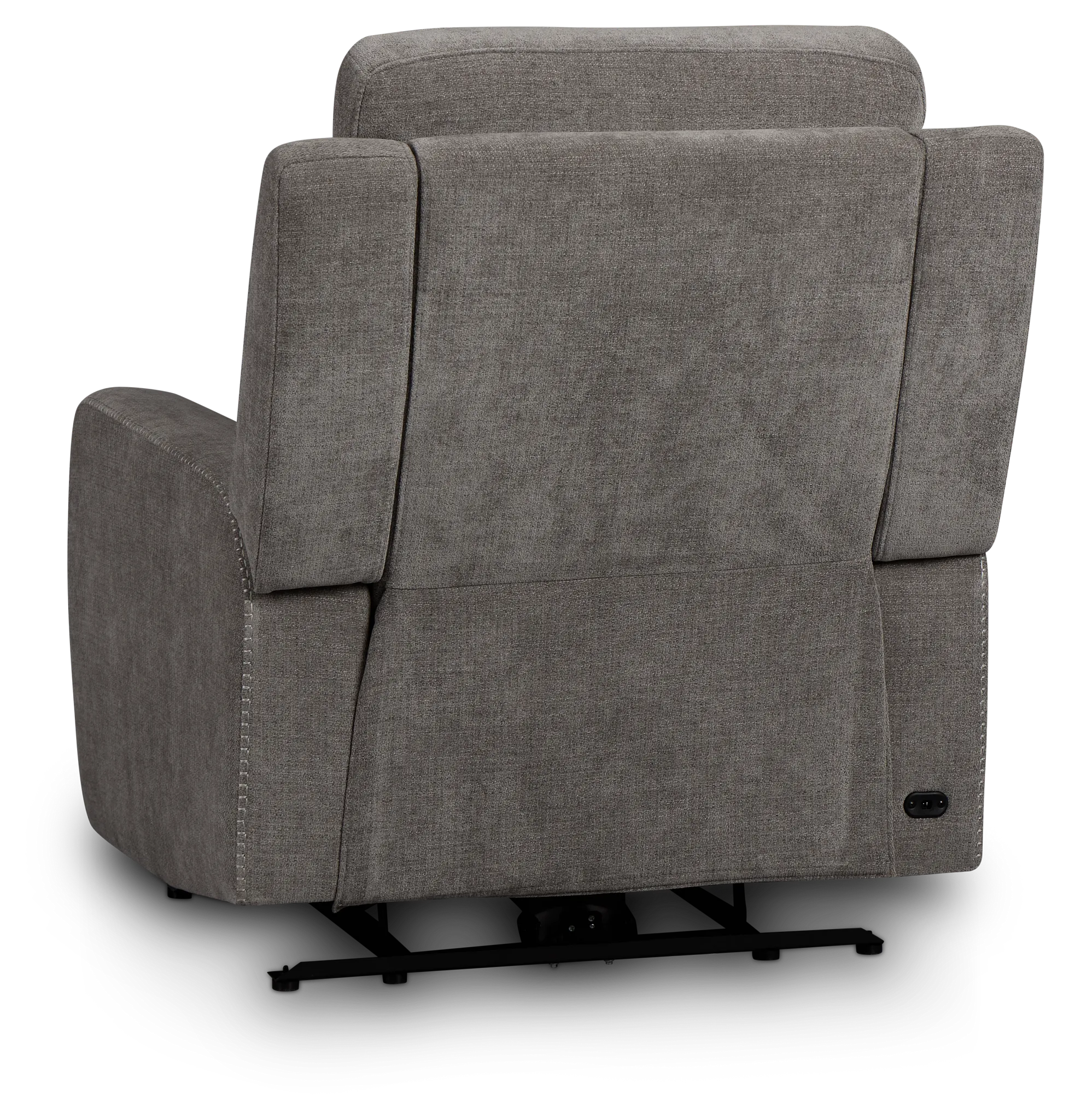 Dean Gray Fabric Power Recliner