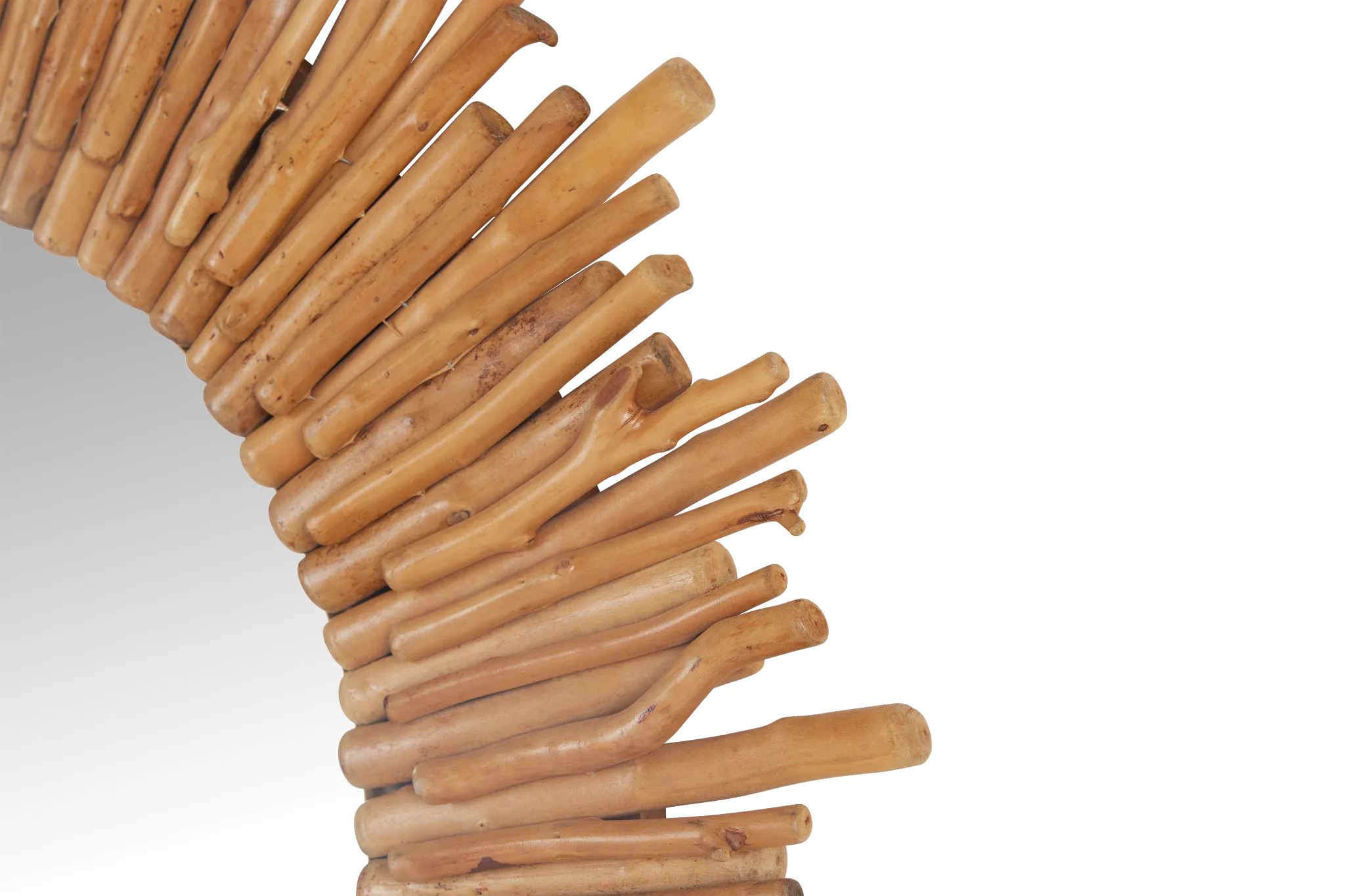 Kitt Woodround 36" Mirror