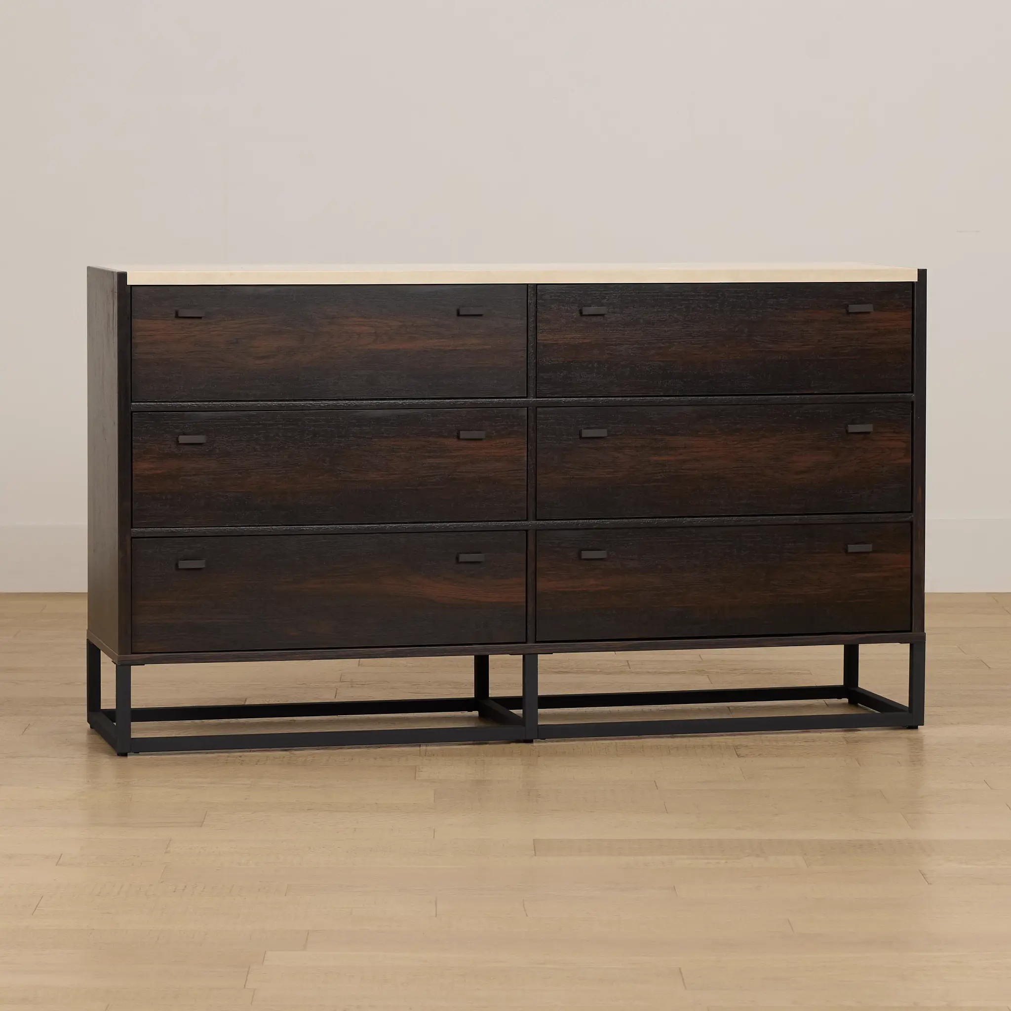 Perry Dark Tone Stone Dresser Perry Dark Tone Stone Dresser