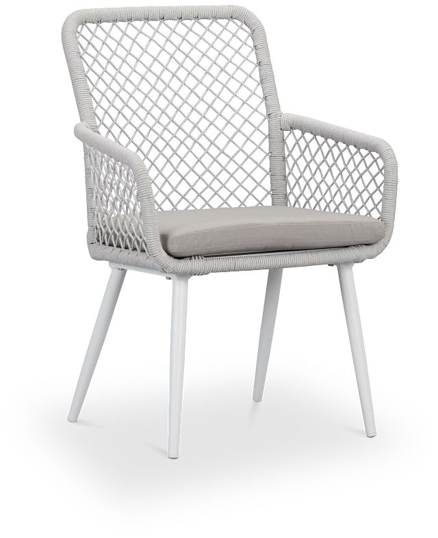 Andes Gray Woven Side Chair (0)