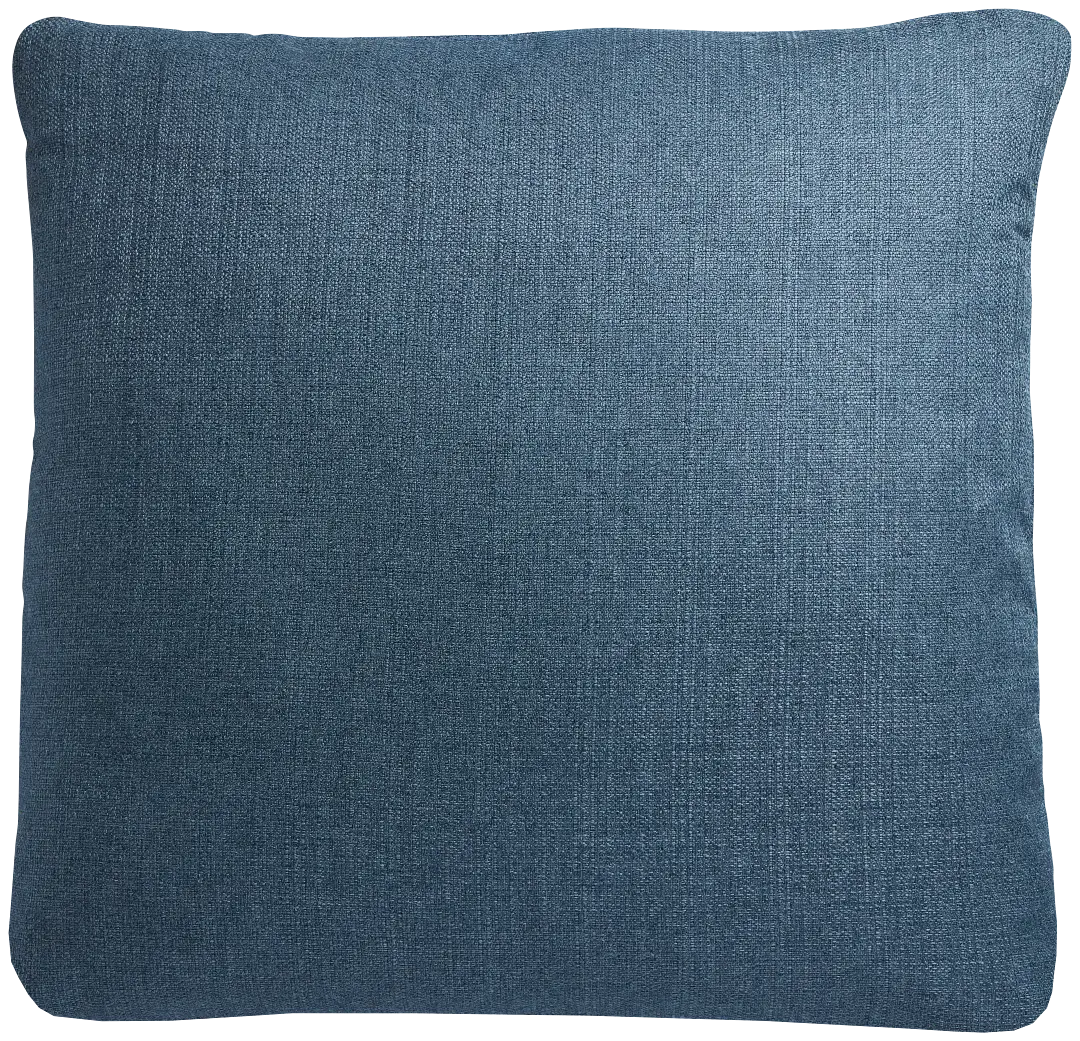 Zeke Dark Blue 24" Accent Pillow Zeke Dark Blue 24" Accent Pillow