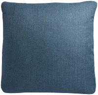 Zeke Dark Blue 24" Accent Pillow