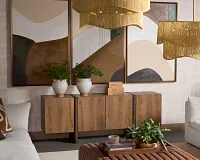 Aniston Mid Tone Credenza