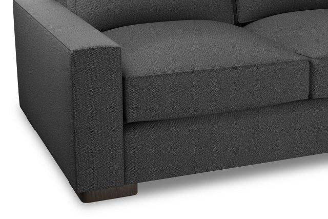 Edgewater Delray Dark Gray Medium Two-arm Sectional