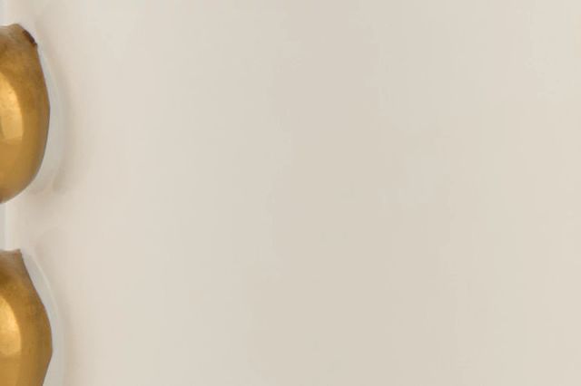 Knobs White Large Vase