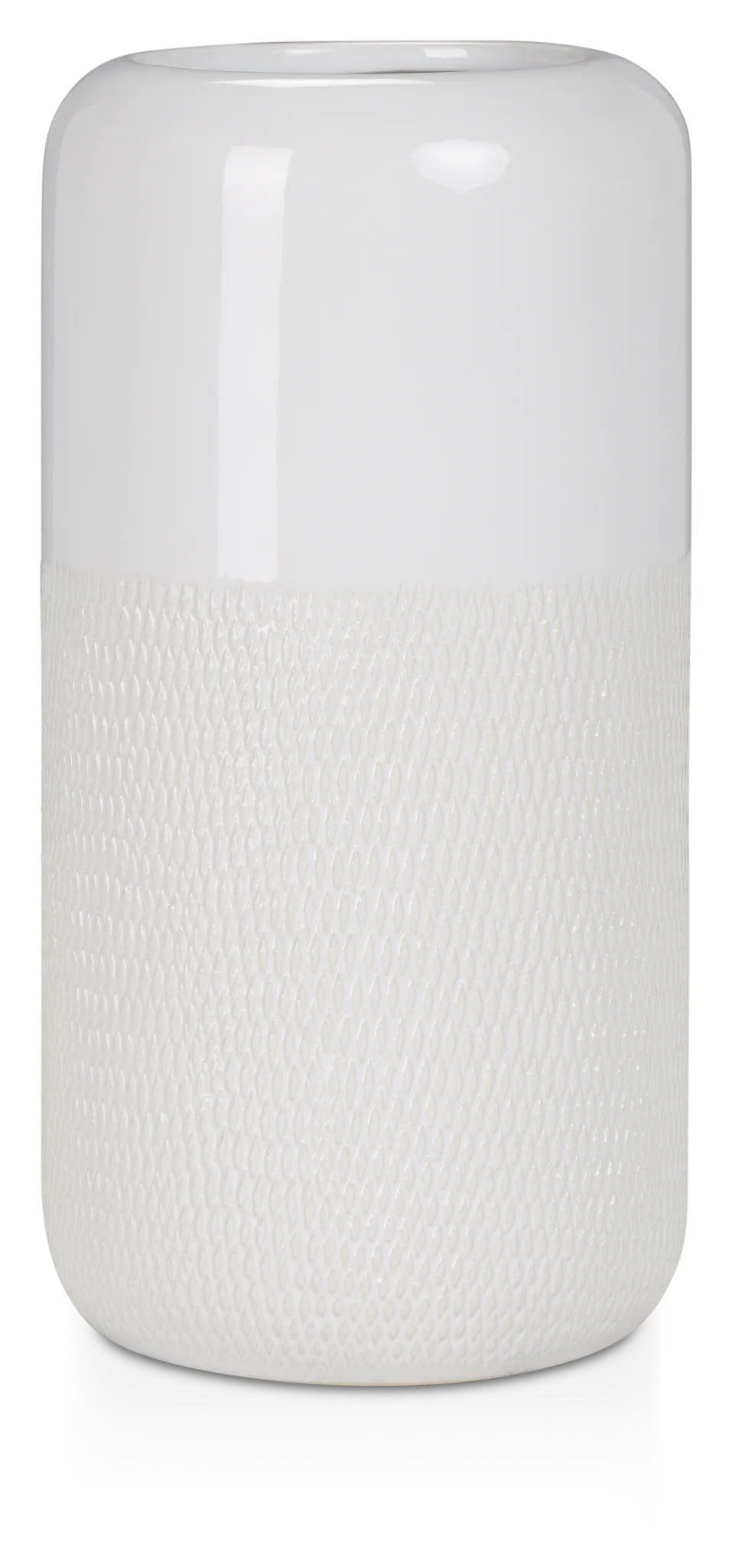 Augi White Medium Vase