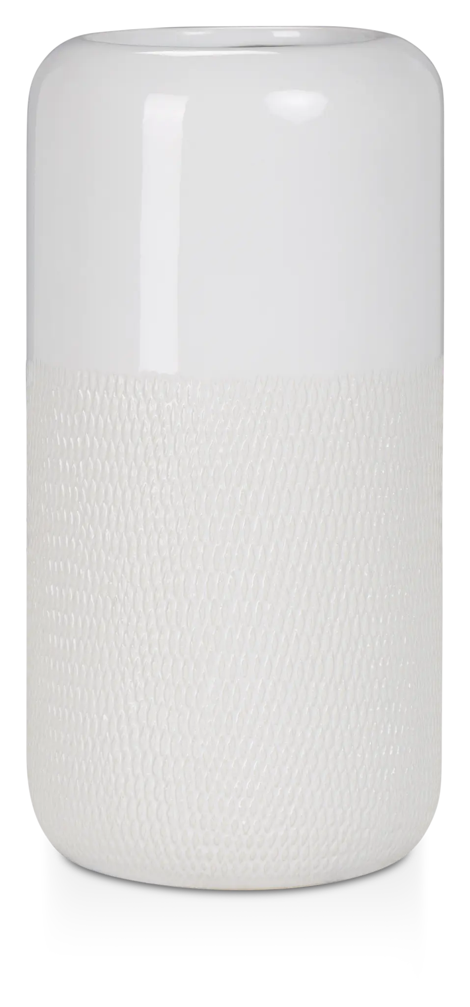 Augi White Medium Vase Augi White Medium Vase
