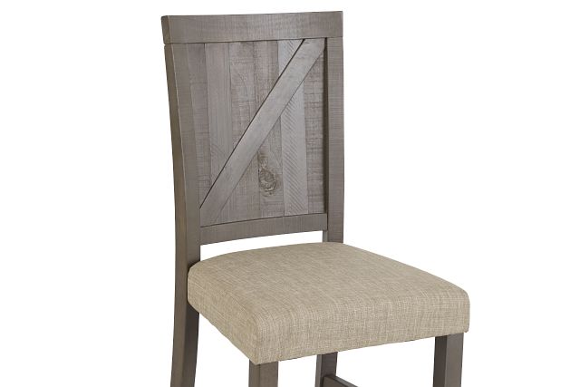 Taryn Gray Wood Side Chair