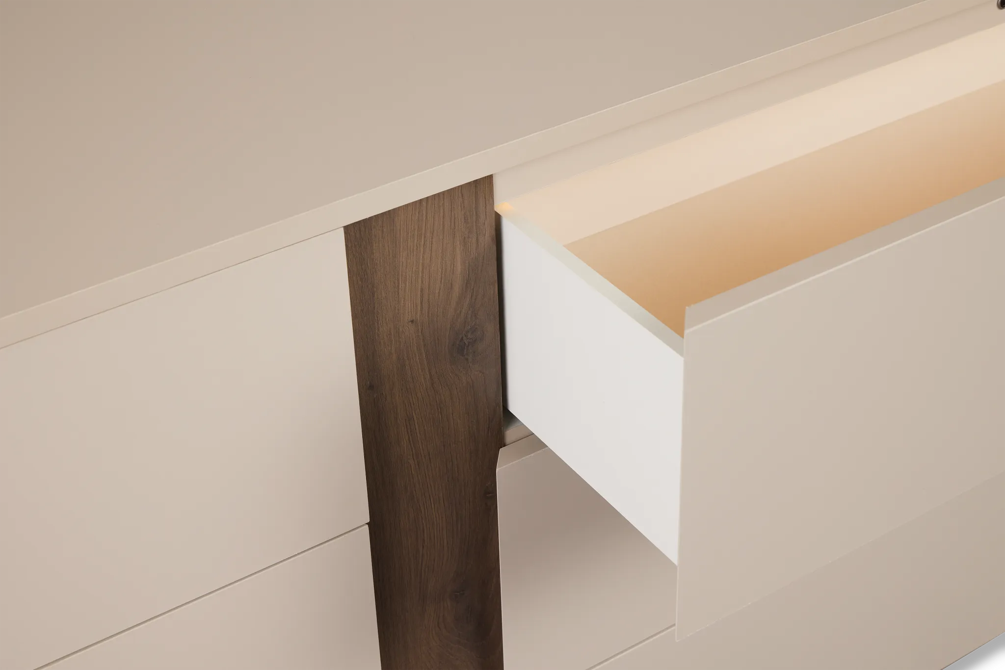 Brasilia Light Beige Dresser