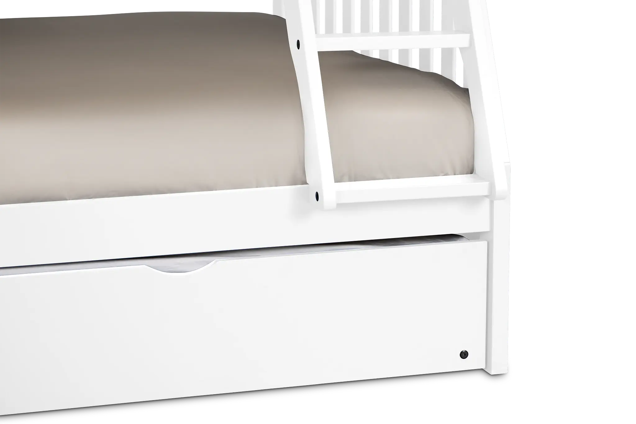 Charleston White Trundle Bunk Bed Charleston White Trundle Bunk Bed