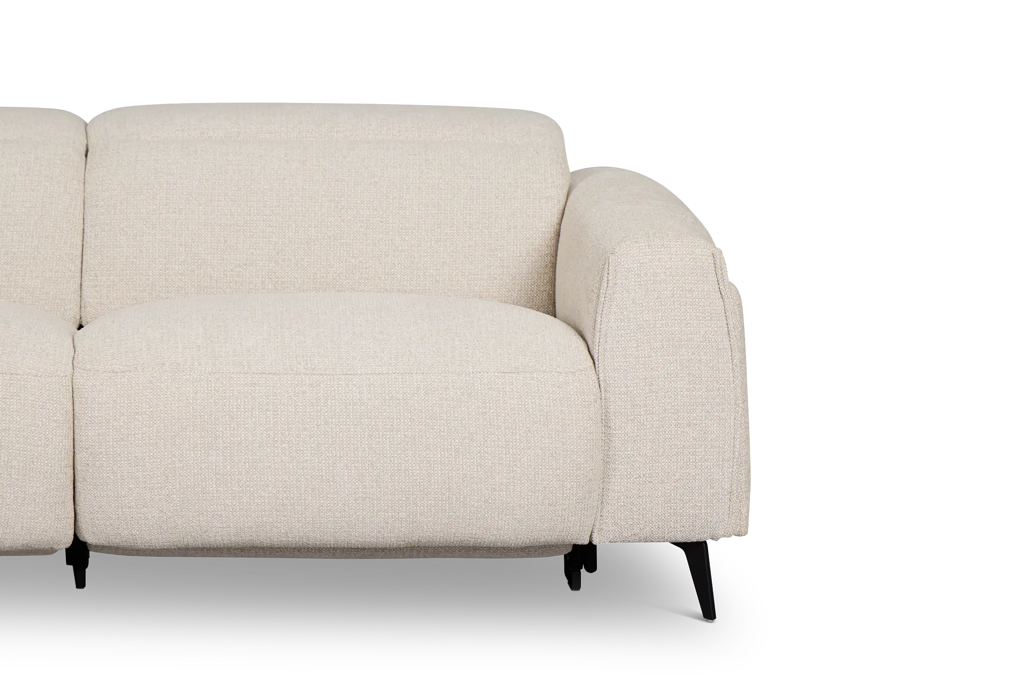 Reyna Light Beige Fabric Power Reclining Sofa Reyna Light Beige Fabric Power Reclining Sofa