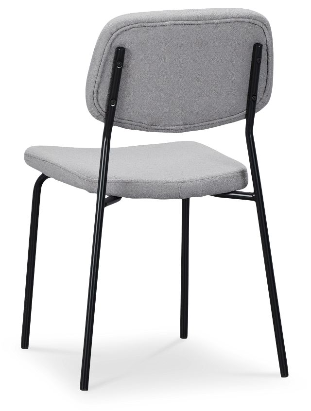 Andover Gray Upholstered Side Chair