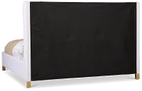 Nantucket White Uph Panel Bed