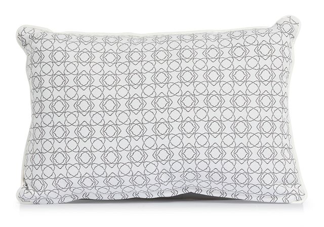 Valley Gray 13" Indoor/outdoor Rectangular Accent Pillow