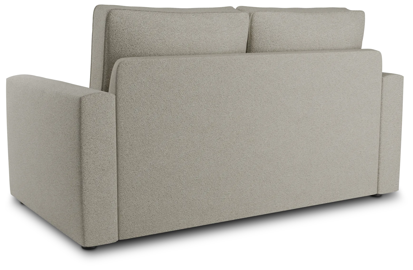 Siesta Elite Gray Fabric Loveseat