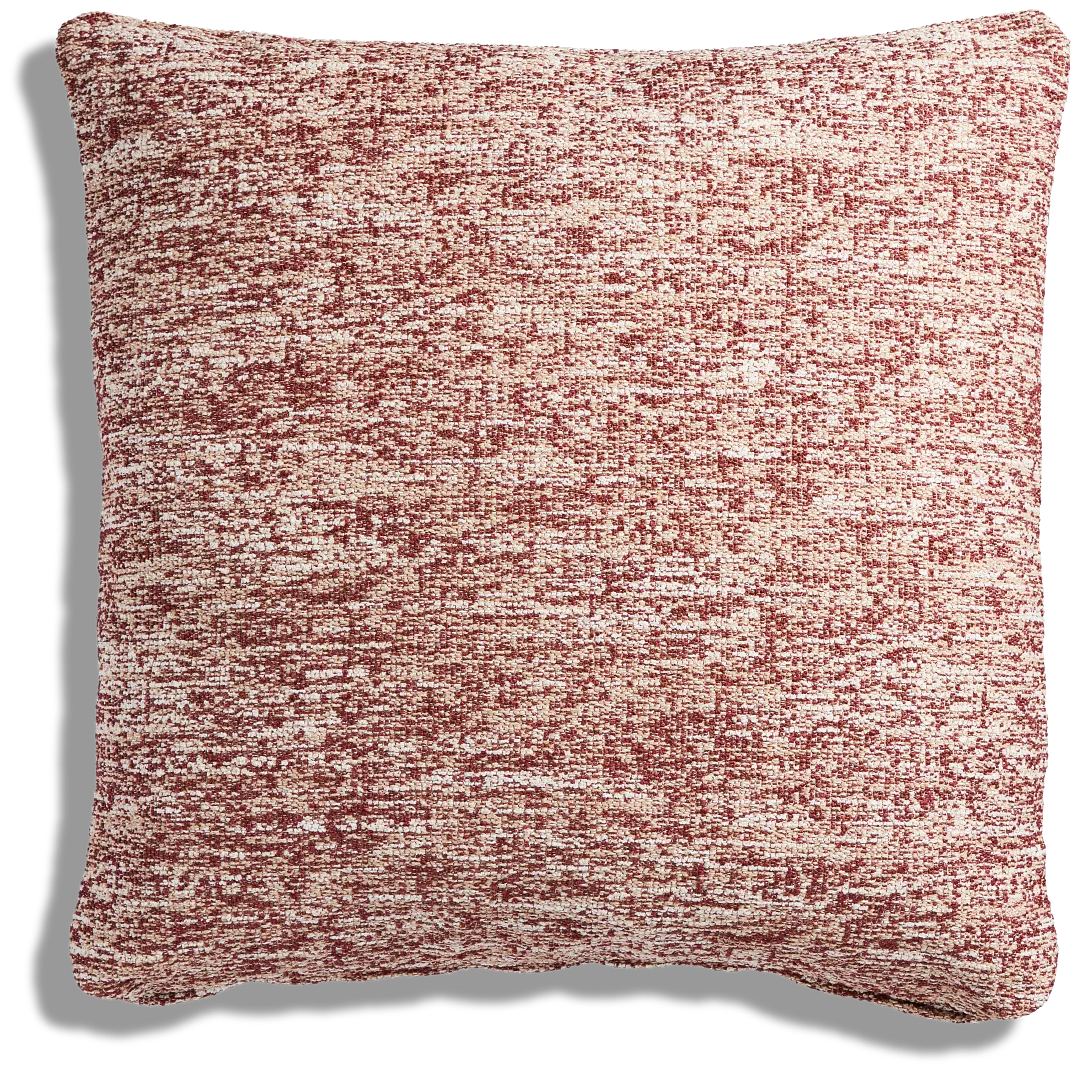 Baxter Red 22" Accent Pillow