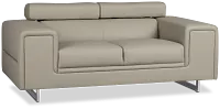 Drew Gray Micro Loveseat