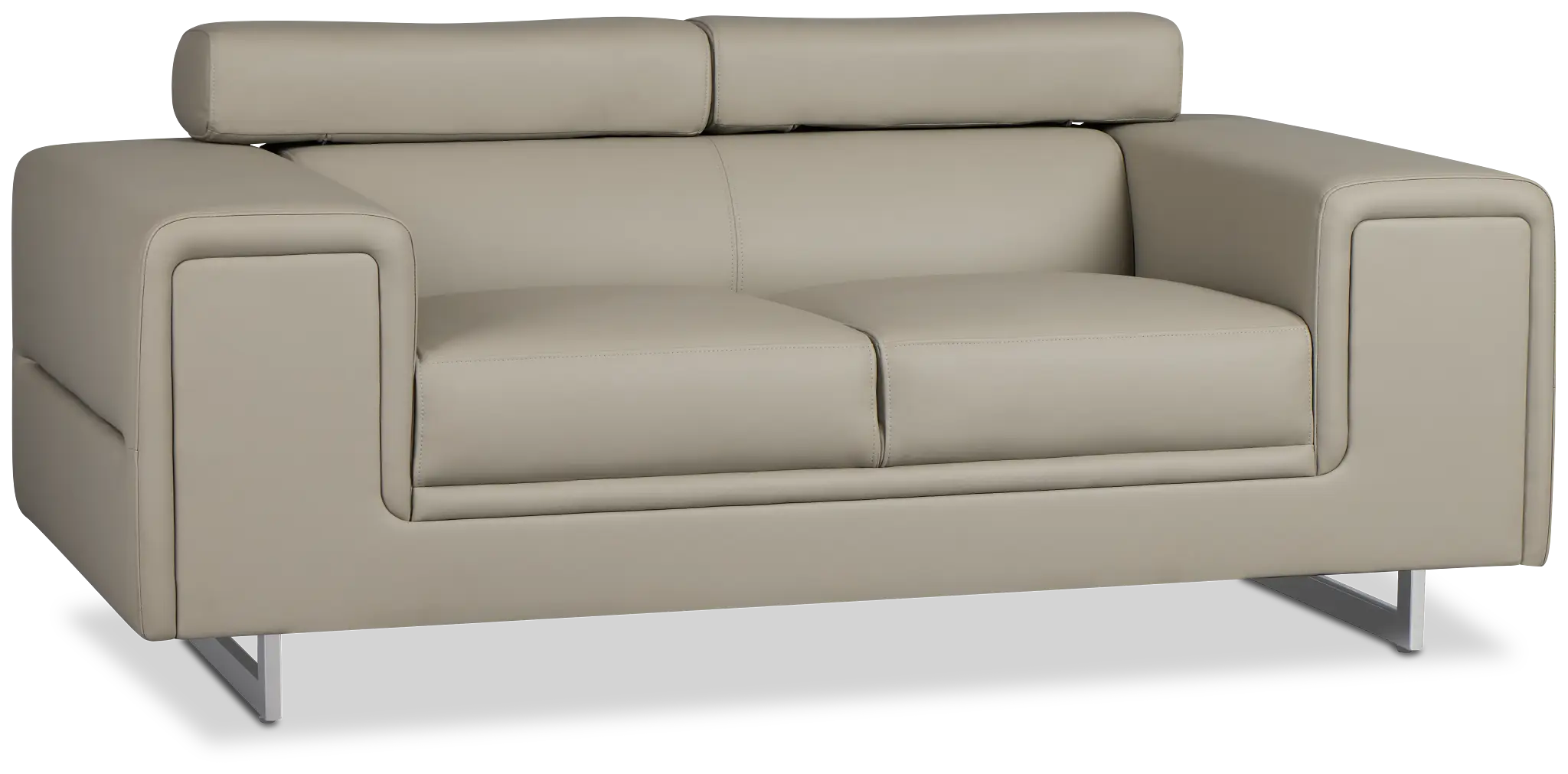Drew Gray Micro Loveseat Drew Gray Micro Loveseat
