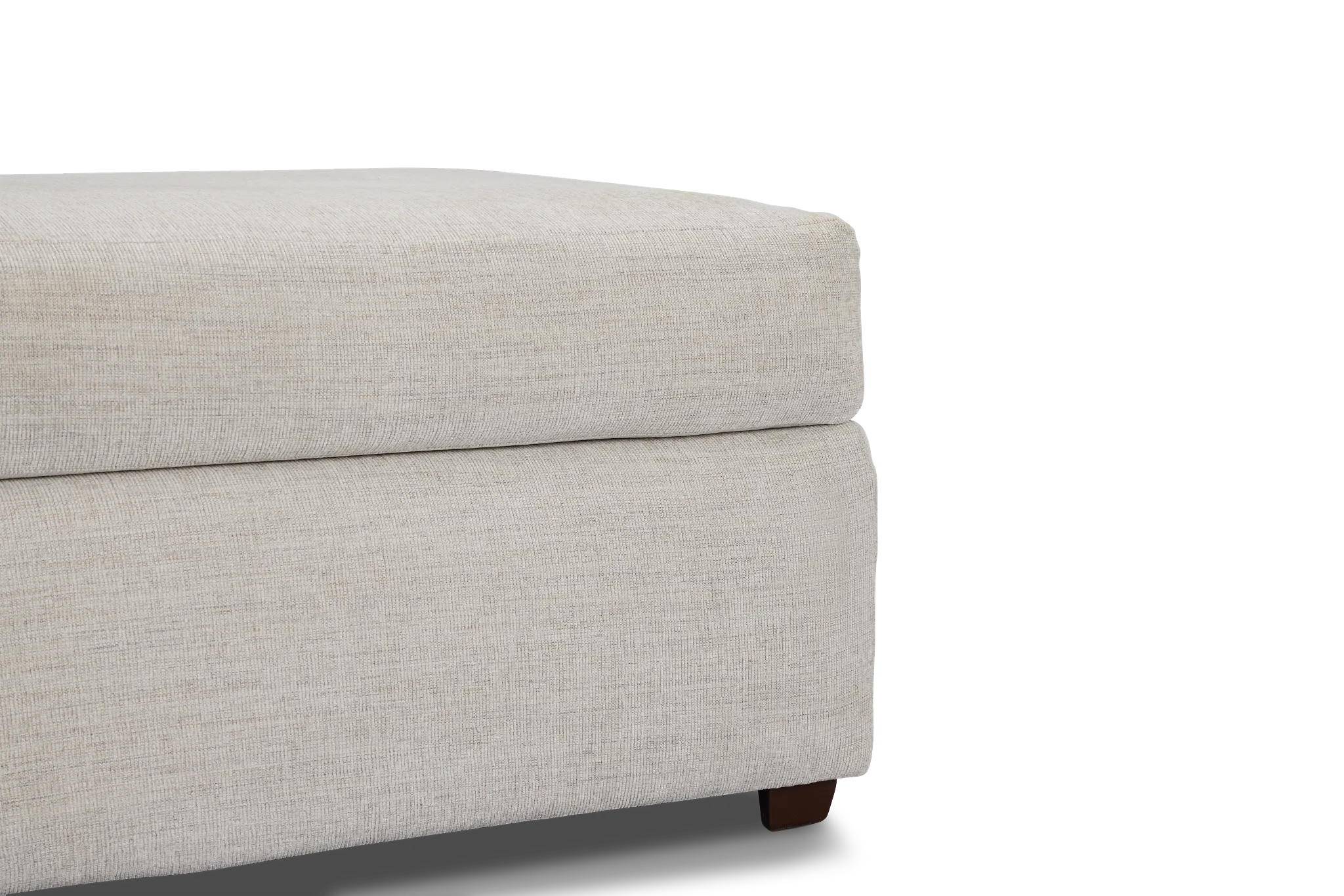 Davis Gray Micro Ottoman
