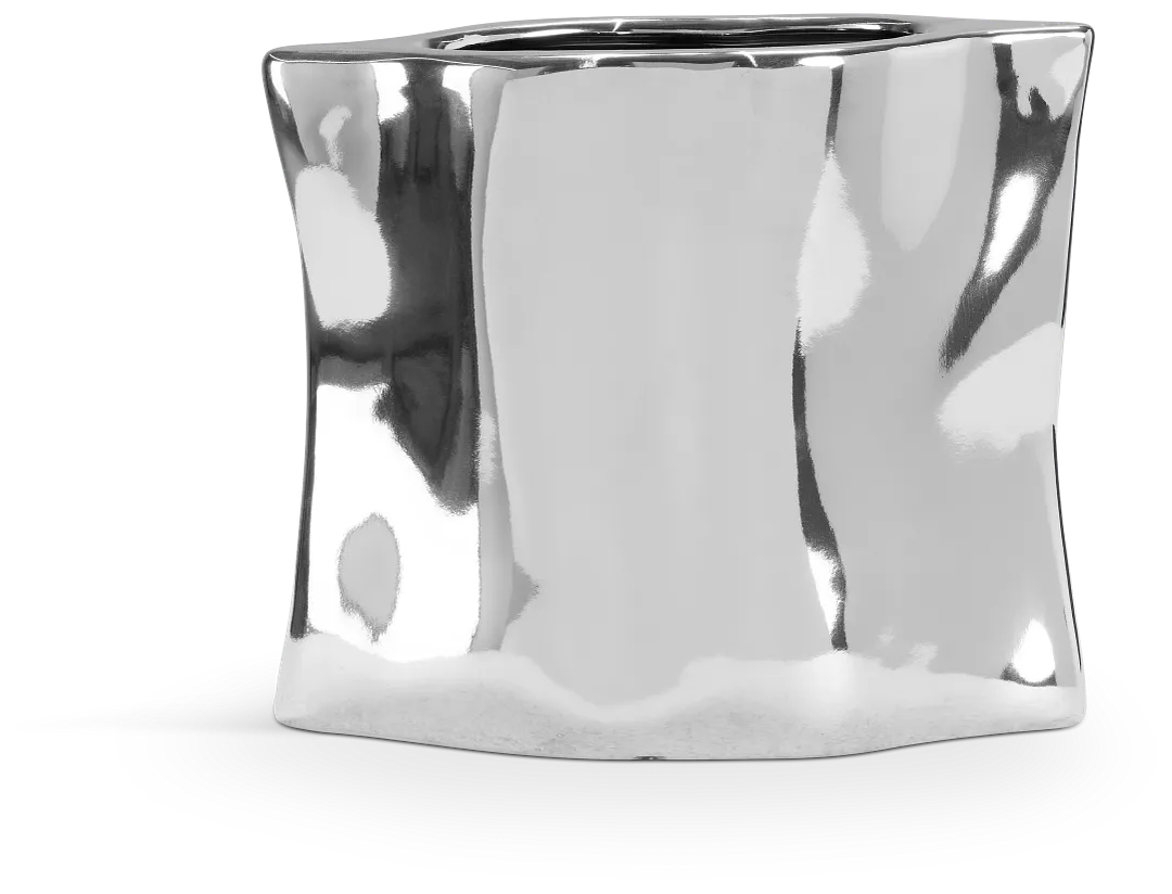 Addie Silver Small Vase