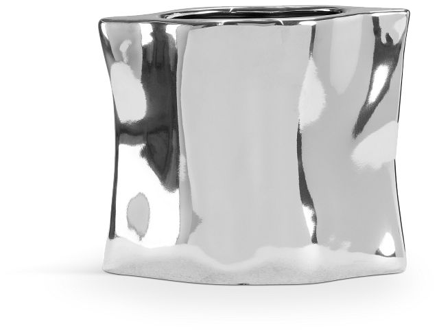 Addie Silver Small Vase