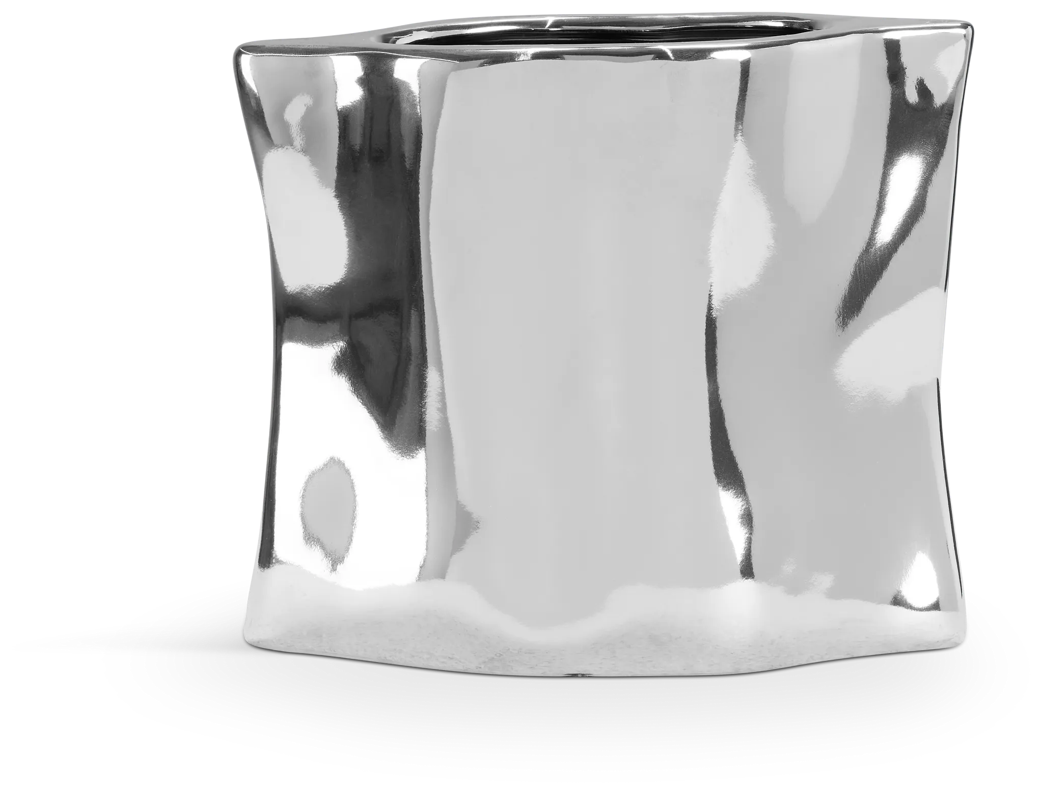 Addie Silver Small Vase