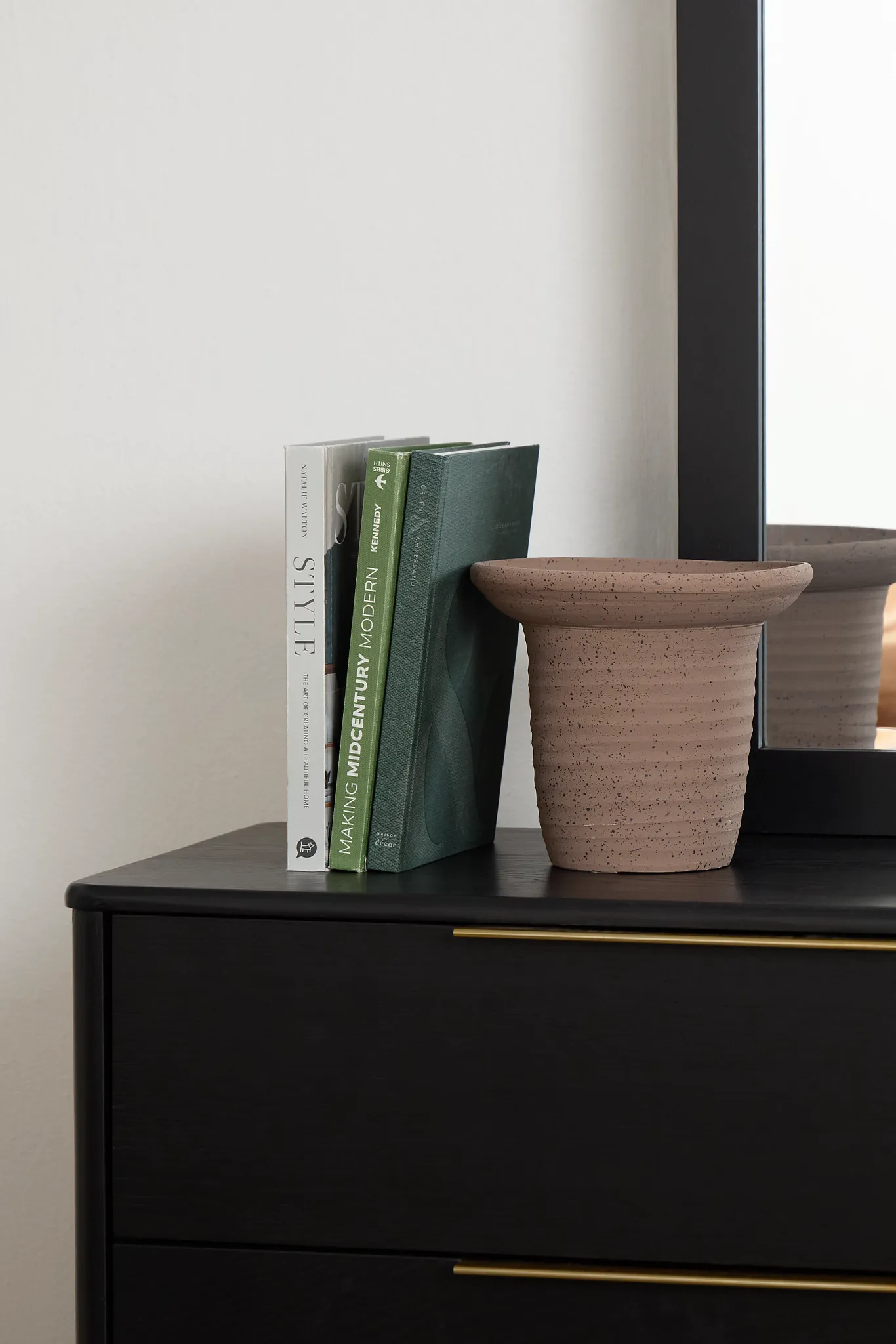 Acheron Ceramic Brown Vase