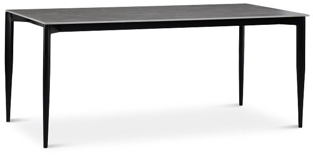 Andover Gray Rectangular Table