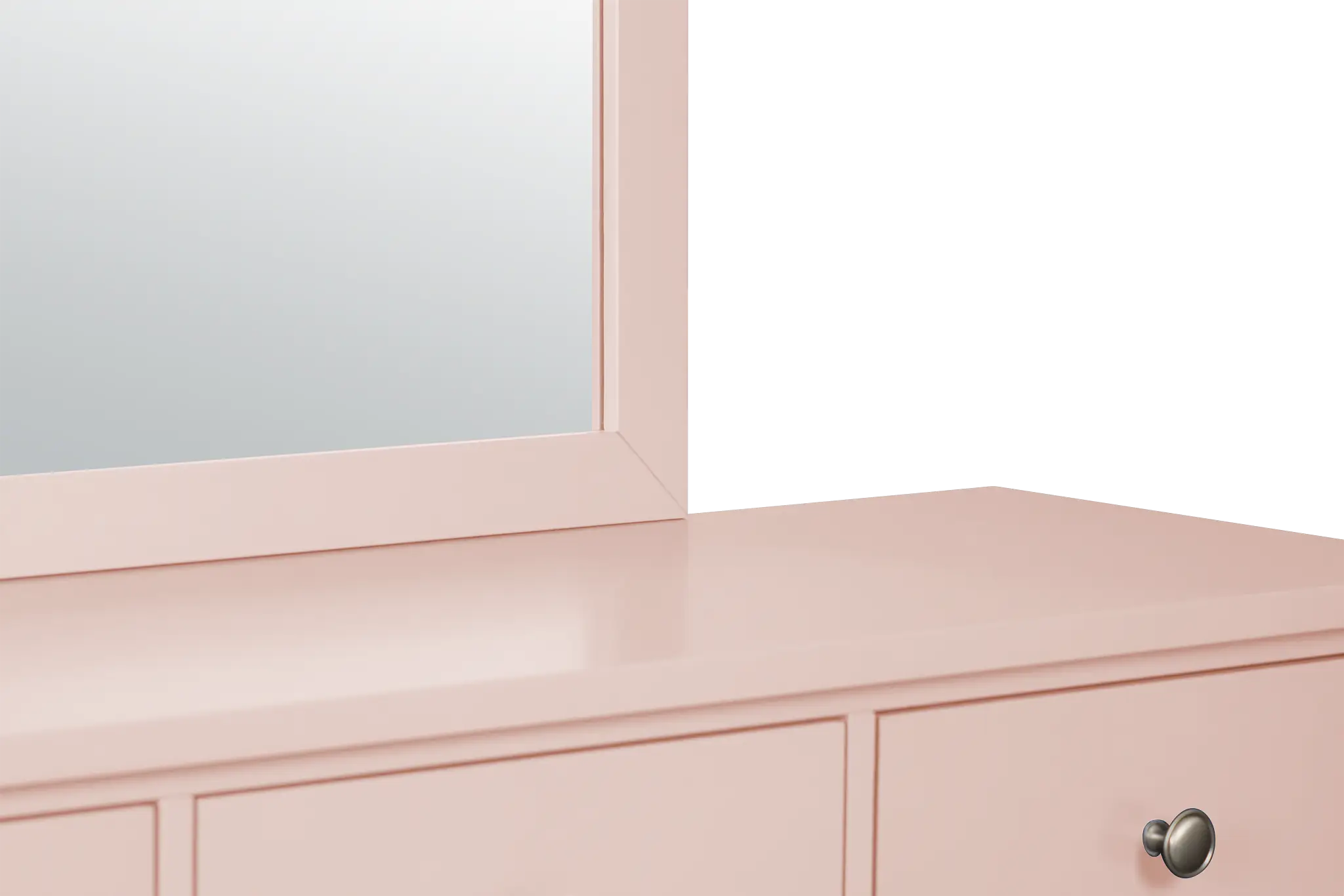 Charleston Pink Dresser & Mirror Charleston Pink Dresser & Mirror