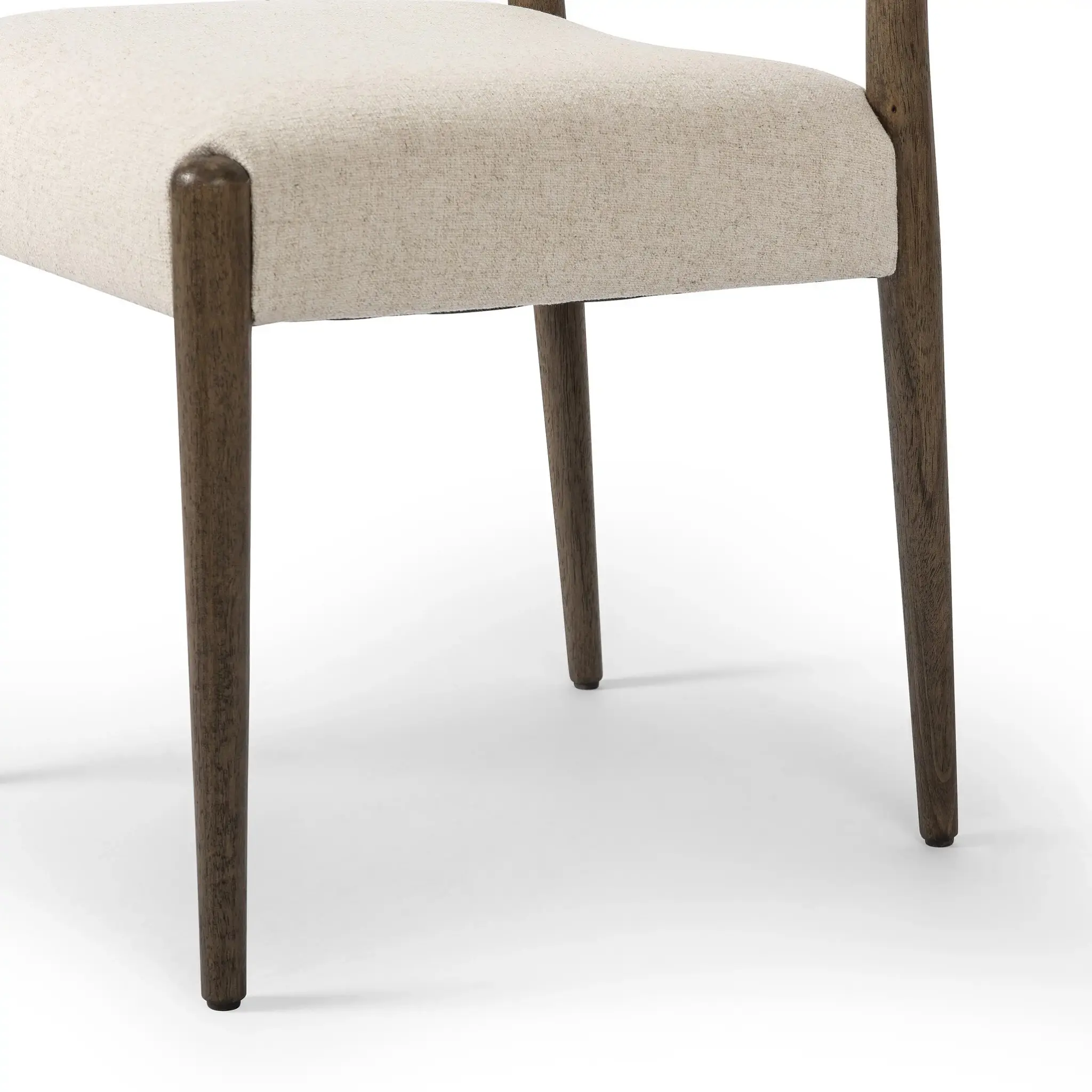 Four Hands Kumo Light Beige Fabric Upholstered Side Chair Four Hands Kumo Light Beige Fabric Upholstered Side Chair