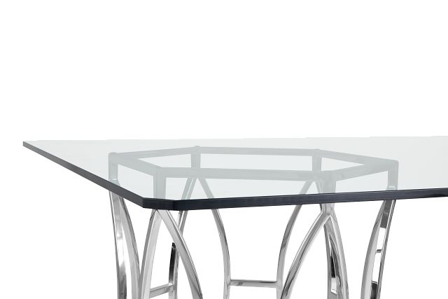 Argent Glass Rectangular Table (7)