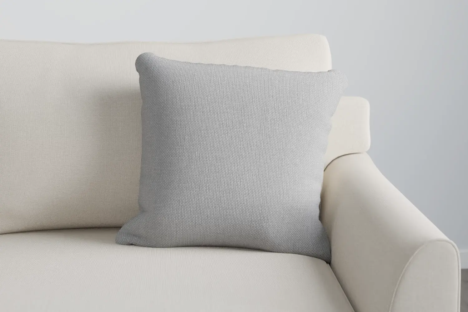 Suave Gray 20" Accent Pillow Suave Gray 20" Accent Pillow