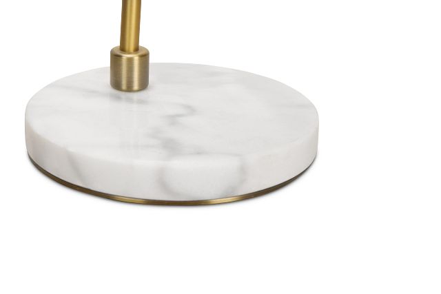 Alessi Gold Marble Table Lamp