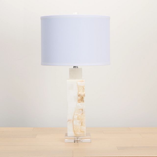 Presidio Light Beige Table Lamp