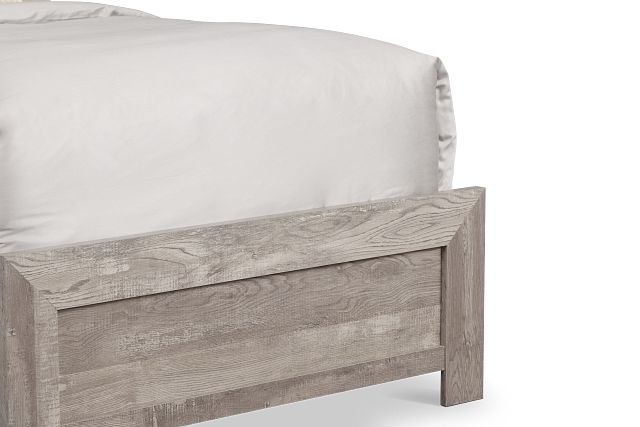 Ollie Gray Panel Bed