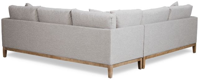 Emma Gray Fabric Small Two-arm Sectional